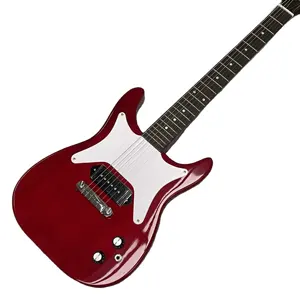 Eph Merk Sg-Shape Elektrische Gitaar Met Witte Pickguard H Pick-Up Gratis Verzending Voor Gitaar