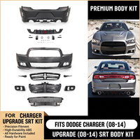 Kit de Conversión de Parachoques Delantero y Trasero Estilo SRT para Dodge Charger 2008-2014, Actualización de Carrocería Exterior