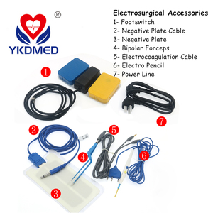 Bệnh viện diathermary Electro cautery bút chì chuối cắm tay điều khiển dùng một lần elelctrosurgical bút chì với khói evacuator - Product Image 6