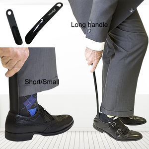 Cuillère à chaussures en plastique légère aide à chaussures de voyage lisse bottes extra longues cornes de chaussures pour hommes, femmes, enfants - Product Image 3