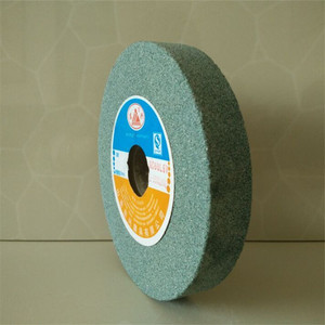 Nhà máy bán buôn màu xanh lá cây silicon carbide GC 80 Grit Mài bánh xe vitrified nhôm Oxit gốm công cụ cho bề mặt cup kim loại - Product Image 6