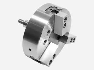 Mandrin à trou traversant réglable à 3 mâchoires à grande vitesse de 200mm à centrage automatique pour machine à tour - Product Image 5