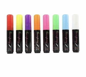Nuevo Marcador de Tiza Líquida de 10 mm para Pizarra Blanca, 12 Colores Brillantes, No Tóxico, de Borrado en Seco y Húmedo - Product Image 6