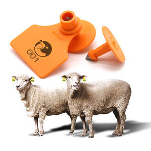 HED-ET101 Split Typ Spaten Ohr marke für Ziege Schaf Tier Tag Vieh Ohr Tags Robust und Anti Shake - Product Image 1