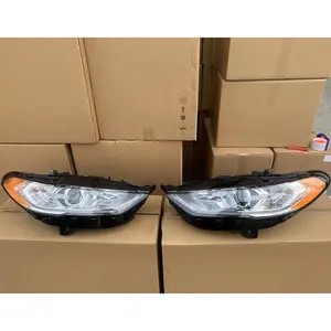 Farol de led para iluminação automática, sistema de iluminação para carros ford mondeo fusion 2017, peça de lâmpada led