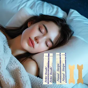 แถบจมูกลมหายใจที่ดีกว่าแบบใช้แล้วทิ้งแพทช์ป้องกันการนอนกรนปรับปรุงคุณภาพการนอนหลับบรรเทาอาการปวดจมูก