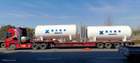 Réservoir de stockage de récepteur de gaz 50m³ haute et basse pression pour azote liquide comprimé