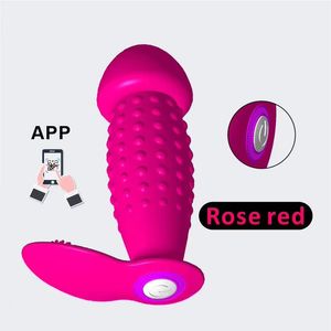 Vibratore <span class=keywords><strong>Anale</strong></span>, Giocattoli per Lesbiche, Mutandine Vibranti con Telecomando, Dildo per Donna, Vibratore Consolatore - Product Image 4