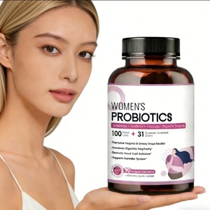 Private Package Probiotics Capsules for Women's UTI Health & Immune System Support Adult Enzymes & Prebiotics - Product Image 1
