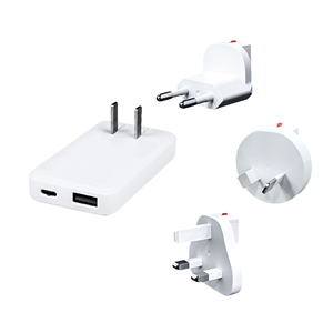 Cargador Rápido GaN de 65W, Diseño Ultrafino y Portátil para Viajes - Product Image 1