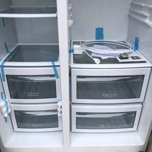 Réfrigérateur 550L, <span class=keywords><strong>d</strong></span>égivrage, grande capacité de réfrigération et de congélation avec <span class=keywords><strong>distributeur</strong></span> <span class=keywords><strong>d</strong></span>'<span class=keywords><strong>eau</strong></span> et machine à glaçons, réfrigérateur à double <span class=keywords><strong>porte</strong></span> - Product Image 5