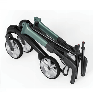 Déambulateur pliable léger Dorrella avec siège et panier - Option en fibre de carbone disponible, certifié CE, hauteur réglable - Product Image 4