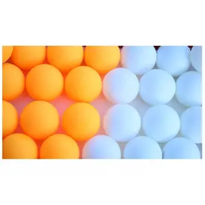 Offre Spéciale balle de ping-pong professionnelle de qualité supérieure de couleur différente ABS bon marché vente en gros balle de ping-pong de table personnalisée en Chine