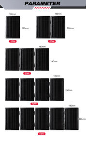 Panneau solaire monocristallin pliable portable 50W avec une efficacité de 20% Chargeur USB pour solution de charge mobile en extérieur - Product Image 2