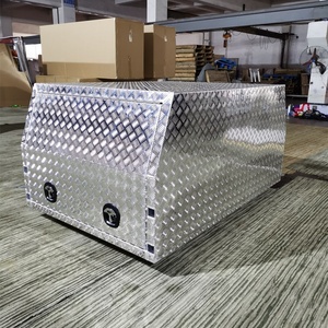 Cajas de <span class=keywords><strong>Herramientas</strong></span> de Aluminio con 2 Cajones Deslizantes para Camionetas y Remolques - Product Image 1