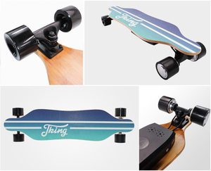 Bán buôn dành cho người lớn Skateboard điện longboard với kép 350W * 2 Hub động cơ tầm xa hiệu suất - Product Image 6