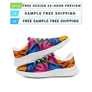 <span class=keywords><strong>Chaussures</strong></span> de <span class=keywords><strong>golf</strong></span> tropicales botaniques personnalisées en gros OEM ODM avec impression à la demande, logo personnalisé, baskets avec nom personnalisé FN062-25027108-4 - Product Image 3