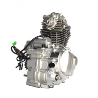 Mesin Zongshen CB250-D Performa Tinggi 4 Tak Berpendingin Udara 250cc Silinder Tunggal Starter Elektrik/Kick