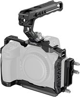   Kit de cage pour appareil photo Z6 III pour Nikon Z6 III, avec poignée supérieure et pince pour câble, cage complète en alliage d'aluminium - 4520