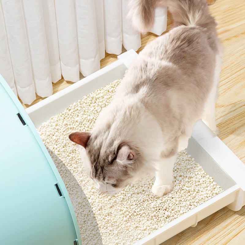 Dust Free Eco-friendly Natural Plant Cassava Cat Toilet Sand Flushable Cat  Litter Quick Clumping Superior Garfield Cat Litter