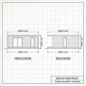 Cabane préfabriquée en bois de luxe, <span class=keywords><strong>maison</strong></span> modulaire <span class=keywords><strong>moderne</strong></span> de petite taille pour les stations balnéaires, Airbnb et usage professionnel avec grand balcon - Product Image 5