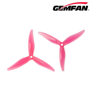 Hélice Gemfan 5129 para Dron de Carreras, 3 Aspas, Rosa Translúcido, para Accesorios de Vuelo - Product Image 2