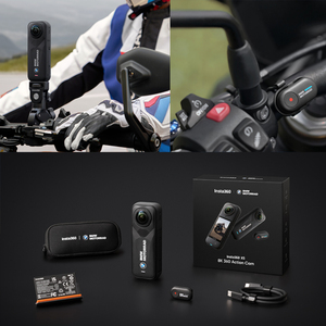 Caméra Insta360 X5 - Caméra d'action 360° étanche 8K avec capteurs 48MP 1/1.28" - Vidéo 8K 360° HDR - Photo 360° 72MP - Sports - Voyages - Product Image 6