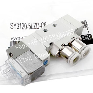 โซลินอยด์ควบคุมลมแบบนิวแมติก SMC SY5140R-2DOE-02T ของแท้ 2/5 ทาง - Product Image 3