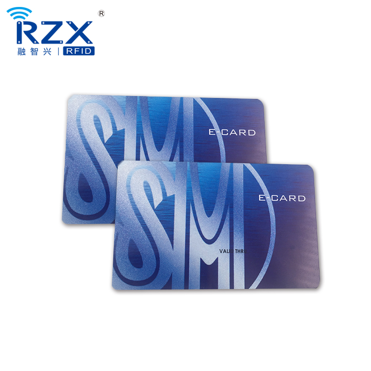 Custom Offset Printing Magnetic Membership Business Card CR80 PVC Plastic ID Card