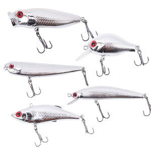 Vente en gros de leurres de pêche artificiels vibrants en ABS de 5 à 9 cm pour la pêche en eau douce et en eau salée dans les océans, les lacs et les rivières - Product Image 1