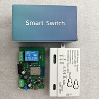 WiFi Tuya Smart 1CH Switch 220V 10A Modul Relay Kontrol Jarak Jauh APP AC 85-250V Penerima RF433 Google Home Alexa
