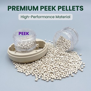 Matériaux dentaires en PEEK, résine plastique pour prothèses dentaires, blanc naturel, jaune, rose, granulés de résine PEEK médicale, 35g, 1kg - Product Image 6