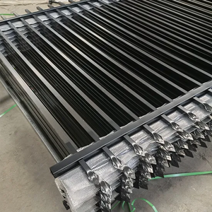 Hoch leistungs stahl Spaced Bar Pointed Pinnacle Metallzaun platte - Product Image 2