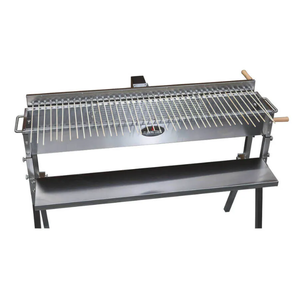 <span class=keywords><strong>Barbecue</strong></span> au <span class=keywords><strong>charbon</strong></span> de bois, rôtissoire en acier inoxydable, hibachi BBQ avec 40 brochettes - Product Image 3