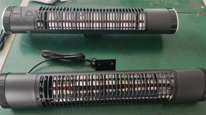 Calentador infrarrojo de 1500w más popular, montado en la pared o independiente, para interiores y exteriores, calentadores halógenos infrarrojos para patio. - Product Image 4