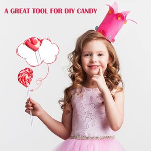 100 Palitos de Acrílico para Piruletas de 6 Pulgadas, Varillas de Acrílico Transparentes Reutilizables para Hacer Piruletas, Cake Pops, Dulces, Chocolates y Galletas SP-15 - Product Image 6
