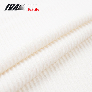 Thời Trang May Mặc <span class=keywords><strong>Elastane</strong></span> Sườn Căng Đồng Bằng Nhuộm Dệt Kim <span class=keywords><strong>Polyester</strong></span> Viscose Spandex Vải - Product Image 4