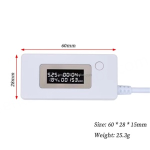 Testeur de tension, de courant et de capacité USB avec écran LCD KCX-017, détecteur 3V-7V, testeur de puissance mobile - Product Image 2