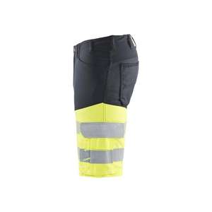 BLAKLADER - 154118119633C62 <b>Hi</b>-<b>Vis</b> <b>shorts</b> stretch Mid grey/Yellow - EAN 7330509785799 <b>HI</b>-<b>VIS</b> WORKWEAR - Product Image 5
