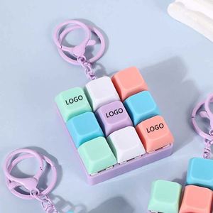 Llavero de teclado con logo personalizado, interruptores de teclado, llavero de interruptor, llavero de botón de teclado, llavero fidget clicker - Product Image 2