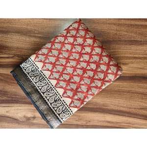 Tela de algodón con estampado elegante para accesorios de moda, tela de materia prima textil disponible a un precio asequible - Product Image 1