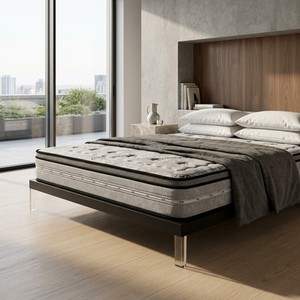 <span class=keywords><strong>Matelas</strong></span> hybride moderne de luxe léger et écologique en tissu graphène avec ressorts ensachés individuels pour chambres haut de gamme - Product Image 1