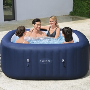 <span class=keywords><strong>Bestway</strong></span> 60022 Hawaii Airjet carré bain à remous <span class=keywords><strong>gonflable</strong></span> <span class=keywords><strong>SPA</strong></span> piscine PVC extérieur natation récupération baignoire personnalisable Logo impression - Product Image 6