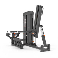 Machine d'exercice de presse à jambes avec siège réglable, équipement de fitness professionnel, vente en gros sur mesure en usine