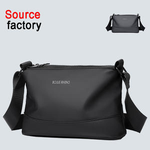 Borsa a Tracolla da <span class=keywords><strong>Uomo</strong></span> in Vera Pelle, Stile Business Casual, Grande Capacità, Multistrato, Impermeabile, Leggera, Formato Piccolo Quadrato - Product Image 1
