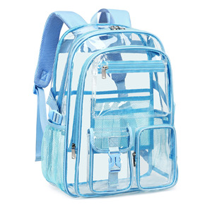 Mochilas Escolares Transparentes de Alta Calidad para Estudiantes, Resistentes, de PVC Transparente, para Niñas y Niños, con Múltiples Bolsillos - Product Image 2