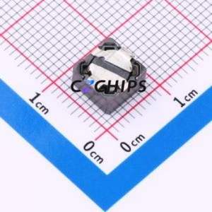 Inducteur de puissance SMD DR74-221-R, 7,6x7,6 mm (Inductance : 220 µH) (Précision : 20 % Courant nominal : 560 mA) - Product Image 2