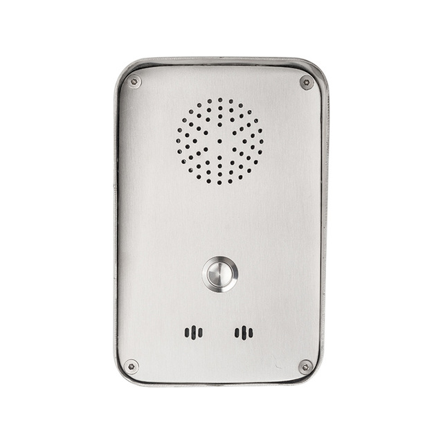Rugged Analog SIP Emergency Intercom Call Box for Railway Metro Platforms-JWAT412