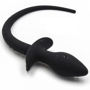 Silicone Dog Tail giocattoli anali stimolatore del punto G Butt Plug Slave Expander anale <span class=keywords><strong>donna</strong></span> <span class=keywords><strong>uomo</strong></span> Gay Sex Game BDSM giocattoli erotici prodotto del <span class=keywords><strong>sesso</strong></span> % - Product Image 4