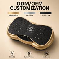 Plateforme de massage vibratoire intelligente à double moteur pour la perte de poids, acupression Shatsu, machine d'exercice pour la maison